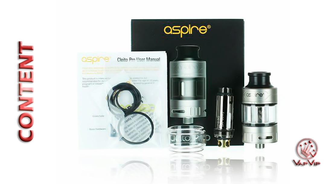 CLEITO PRO Atomizado by Aspire Vapers to buy in Europe and Spain